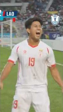 Hein Htet Aung scores his first international goal | Myanmar 6-2 Laos | ASEAN Hyundai Cup 2026
