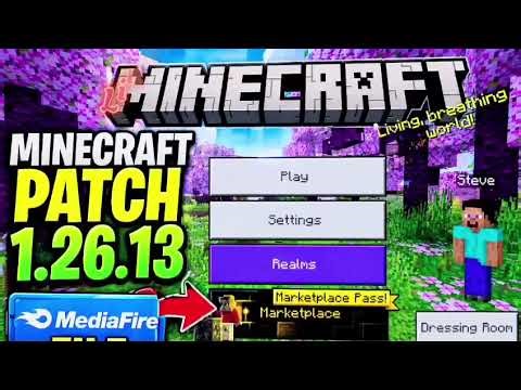 Minecraft patch 1.26.13 | Leatest version Download | ApK download link pin comment box | MINECRAFT