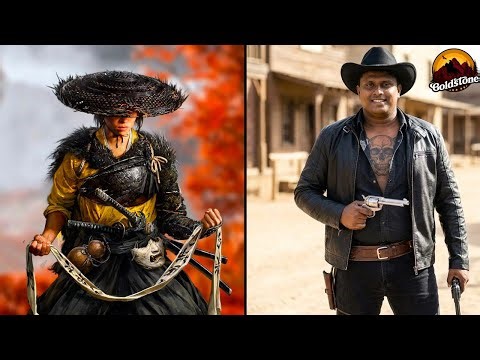 RDR 2 ජෝන් සලේ පාක'ර් vs අට්සු අක්කගෙ ජපන් වික්‍රමය -Ghost of Yotei EP 08 and RDR 2 Goldstone EP08