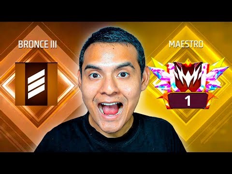 SUBIENDO A MAESTRO EN AÑO NUEVO siuuuu 😈🔥Free Fire