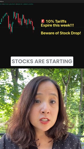 🚨BEWARE!! Tariffs are back in focus this week, and Friday could be the turning point.The current 10% temporary tariff is set to expire on FRIDAY!Here's what traders need to watch and how it could affect stocks, forex and gold