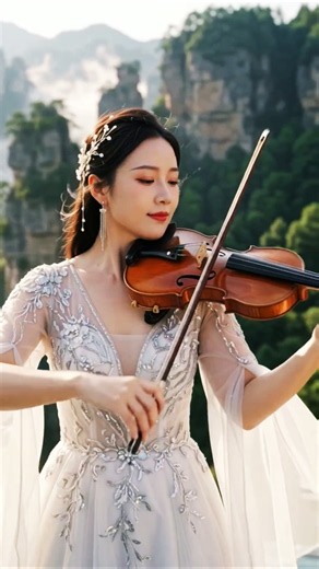 Chinese female musicians perform mesmerizing saxophone, electric guitar, drums, keyboard, and violin