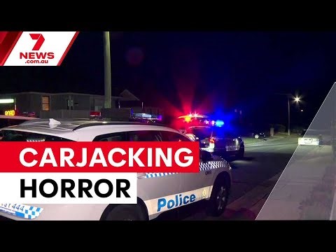 Man dragged 800 metres in carjacking attempt | 7NEWS