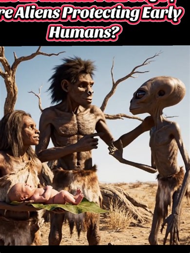 Life 10 Million Years Ago: Alien Guardians of Early Humans?