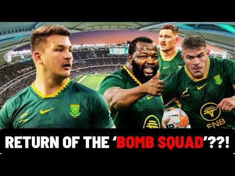 RETURN OF THE 'BOMB SQUAD'? | SPRINGBOK TEAM FOR WALLABIES | South Africa vs Australia