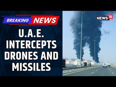 UAE Confirms Air Defences Intercept Incoming Missiles And Drones Amid Regional Tensions | News18