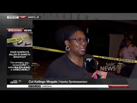 Police foil robbery" Neria Hlakotsa reports from Mofolo, Soweto