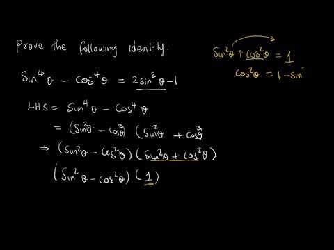 Proving a Trigonometric Identity | Grade 11 Mathematics | Exam Guide