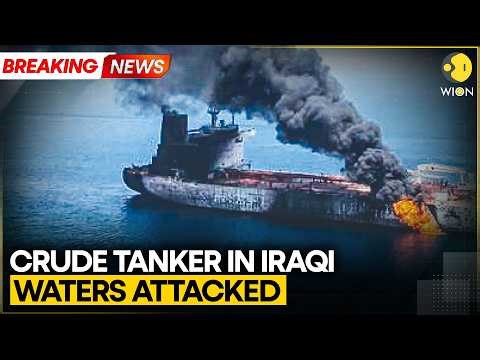 US-Iran War: Explosive Boat Hits Crude Tanker In Iraqi Waters | WION | BREAKING