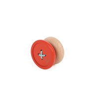 Svoora Wooden Button Yo-Yo Color Bloom “Red“
