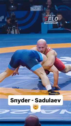 FloWrestling on X: "WHAT A MATCH Kyle Snyder beats Abdulrashid Sadulaev on criteria, 4-4, in the quarterfinals of the 2026 World Championships! #seniorworlds" / X