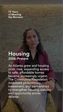 Mobilizing Philanthropy, Investment, and Partnerships for Housing Stability | For Greater Atlanta