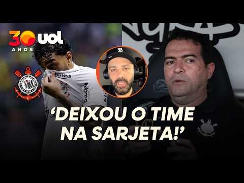 'MARCELO PAZ DEIXOU CORINTHIANS NA SARJETA PARA O DÉRBI!' ALFINETE DETONA APÓS GOLEADA DO PALMEIRAS