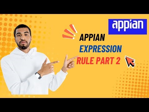 Appian: Expression Rule Part 2 #appian #tutorial