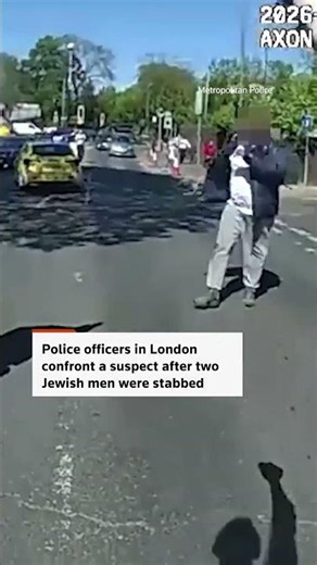 Police arrest suspect after stabbing of two Jewish men in London