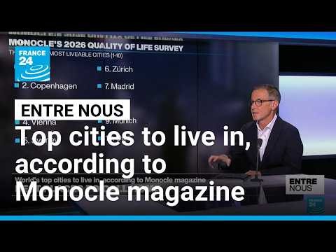 The world's top cities to live in, according to Monocle magazine • FRANCE 24 English