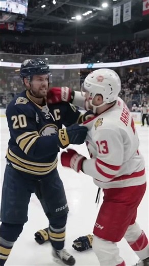 Intense Hockey Fight Erupts on the Ice
