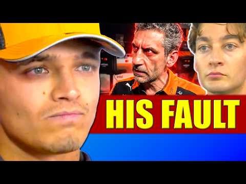 F1 Singapore CHAOS: McLaren FUMING at Lando Crash! 🤡💥