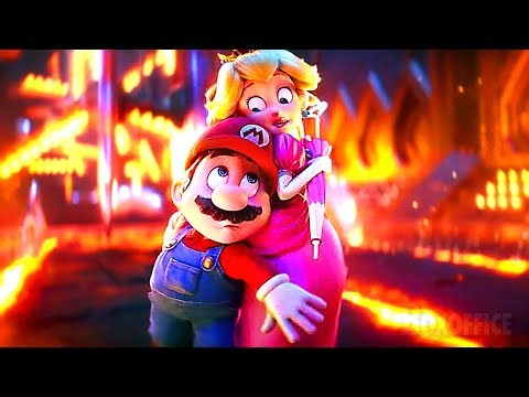 Mario & Peach attack the Great Bowser Castle | The Super Mario Galaxy Movie | CLIP