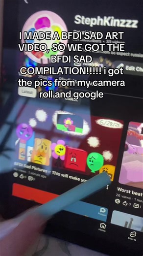 LETS CRY TOGEHTER :: #bfdi #fyp #newvideo | ruby bfdi