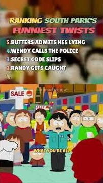 South Park's FUNNIEST TWISTS 🤯😂 #Shorts #southpark #cartman
