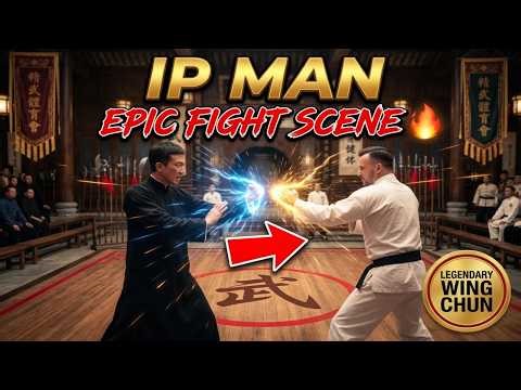 🥋 Ip Man Epic Fight Scene - Donnie Yen DESTROYS Everyone | Legendary Martial Arts