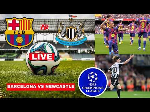 Barcelona vs Newcastle 7-2 Live Champions League Football UCL Match Score Commentary Highlights 2026