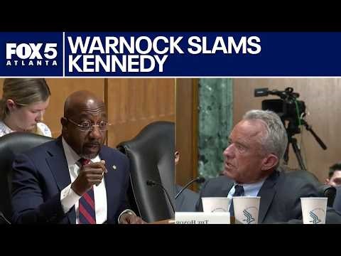 Sen. Warnock slams Sec. Kennedy for CDC 'chaos' | FOX 5 News
