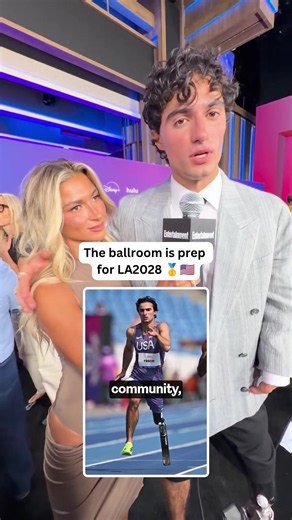 The disabled community is behind Paralympian Ezra Frech. ✊ Frech shares how 'Dancing With The Stars' isn't a break from Paralympic preparation - it fits right into the plan. 📷: Getty #dancingwiththestars #dwts