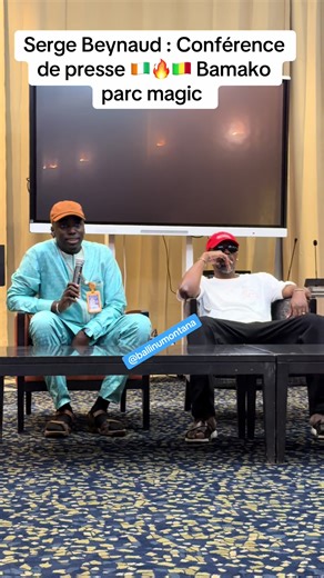 Serge Beynaud Conference Highlights at Bamako Parc Magic