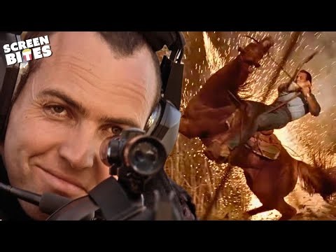 Epic Helicopter Chase | Hard Target (1993) | Screen Bites