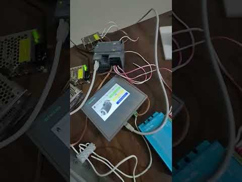 PLC motion control - Via Hyrid-servo motor with encoder and Driver 