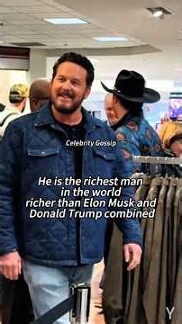 Celebrity GossipTfextHe is the richest mähersin the worldricher than Elon MuskandDonald Trump combin