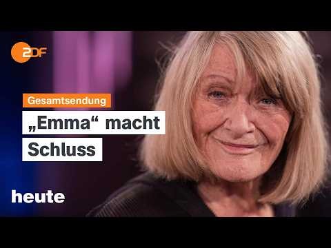 heute 19:00 Uhr vom 21.10.2026 Aus für "Emma", Gespräche zum Krieg in der Ukraine, "Gen Z"-Proteste