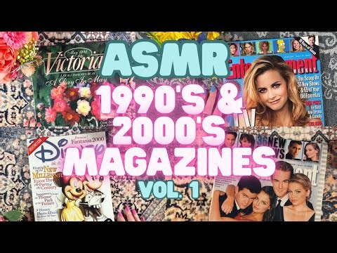 3 Hours of Vintage Magazine Flip-throughs | The 90’s and 2000’s Vol. 1