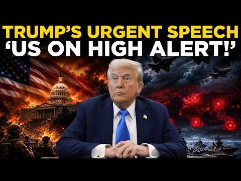 BREAKING NEWS LIVE: Trump Issues Urgent Warning, Nation on Edge | Trump's Emergency Announcement