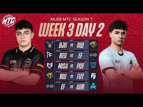 🔴 LIVE | MTC Season 7 | League Phase | Week 3 Day 2 | #AllEyesOnYou #MTC #S7