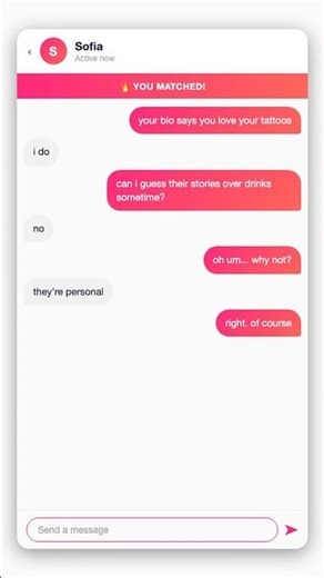 Tinder match completely ROASTED me with 2 words 😭 #Shorts