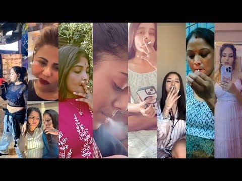 Best smoking girls reels compilation