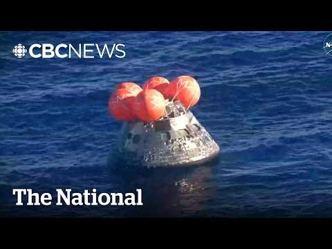 Artemis II astronauts return from 1 million km journey