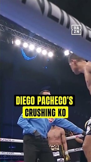 Diego Pacheco's stunning stoppage win against Manuel Gallegos 💥