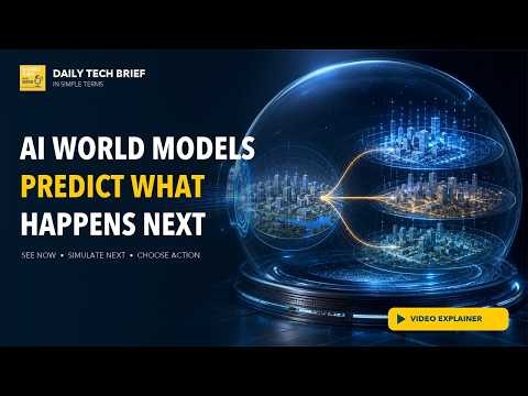 What Is a World Model? How AI Predicts What Happens Next