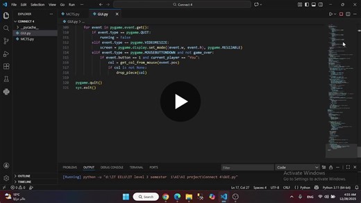 ‏#python #artificialintelligence #gamedevelopment #computerscience #studentproject #eelu‏ | ‏Menna Adel‏ | ‏١٤‏ من التعليقات