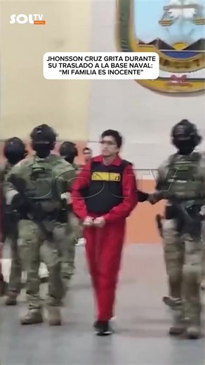 🚨 #ATENCIÓN #NACIONAL l | ¡ESTO DIJO JHONSSON PULPO DURANTE SU TRASLADO! Jhonsson Cruz Torres fue trasladado a la Base Naval del Callao tras recibir 36 meses de prisión preventiva por decisión del Poder Judicial. Además, registra una condena a cadena perpetua por robo agravado con subsecuente muerte. Nota completa aquí👇🏼 https://soltvperu.com/jhonsson-pulpo-base-naval-prision-preventiva/ 📺🇵🇪 ¡SOL TV EN TODO EL PERÚ! Disfrútanos en: 📡 Claro TV – Canal 26 l Movistar TV – Canal 553 l DGO – D