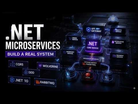 .NET Microservices Architecture Explained Part -1 | Build a Real E-Commerce Platform
