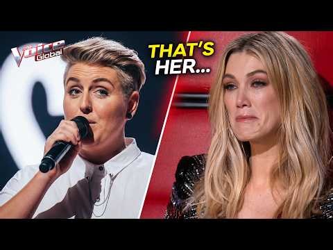 The Moment Delta Saw Who Was Singing... She Broke Down | Kim Sheehy | The Voice