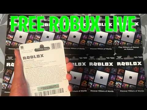🔴 Giving 150,000 Robux to Every Viewer LIVE! (Roblox Robux Live) Free Robux Giveaway