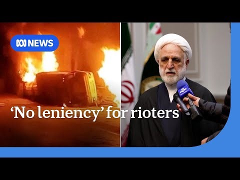Iran's top judge threatens rioters, blames Israel and US for fuelling unrest | ABC NEWS
