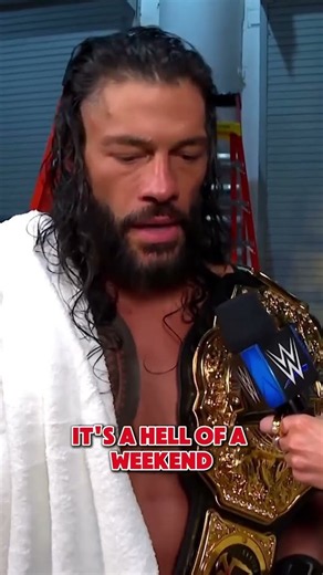 Immediately following his win over LA Knight, we heard from The OTC 👏 #MITB