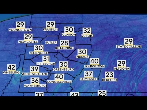 KDKA-TV Morning Forecast (1/6)